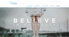 Desktop Screenshot of believeinyourself.org